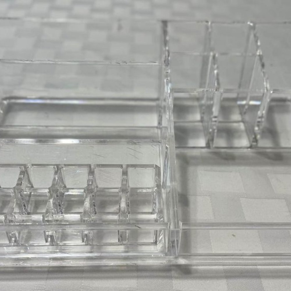Clear acrylic makeup organizer!